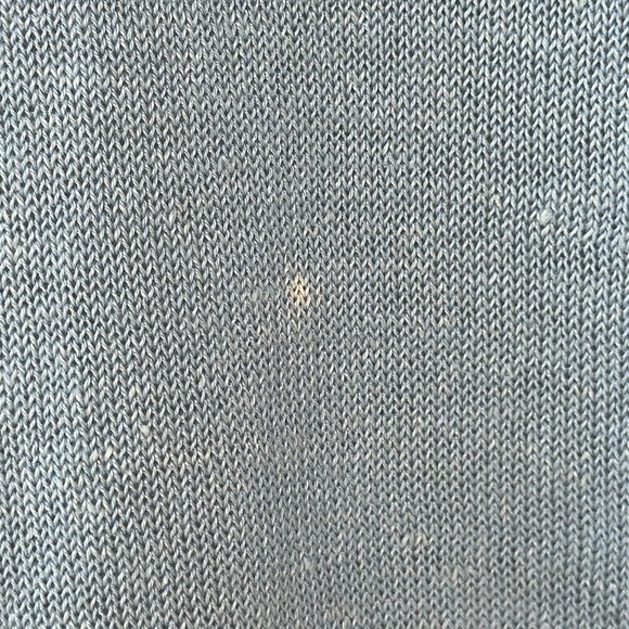 J. Jill Linen Cotton Blend Blue Flyaway Long Sleeve Cardigan Sweater Size Large - Picture 13 of 13